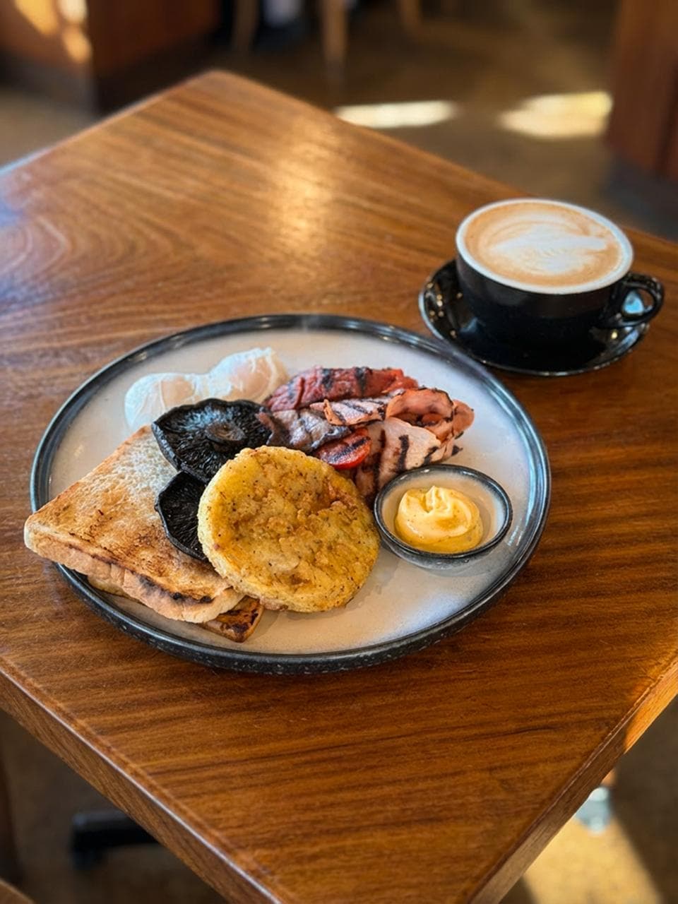 Freshly prepared meal at Stampede Bar Papakura